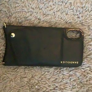 Bandolier iPhone XR crossbody case (strap is new)